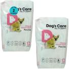 Fralda higiênica descartável dogs care p 12 un para cães fêmeas kit com 2 Fralda higiênica descartável dogs care p 12 un para cães fêmeas kit com 2