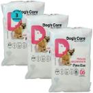 Fralda higiênica descartável dogs care pp 6 un para cães fêmeas kit com 3 Fralda higiênica descartável dogs care pp 6 un para cães fêmeas kit com 3