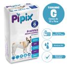Fralda Higiênica Descartável para Cães Pet Pipix Macho 6 Unidades