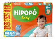 Fralda Hipopó Baby XG 64 Unidades Fralda Hipopó Baby XG 64 Unidades