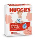 Fralda Huggies Máx Proteção M 24 Un. Canais de Absorção 12h