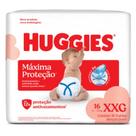 Fralda Huggies Máxima Proteção XXG com 16 unidades