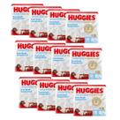Fralda huggies natural care RN recém nascido com 12 pacotes