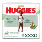 Fralda Huggies Premium Natural Care Tamanho XXXG 50 Unidades Descartáveis