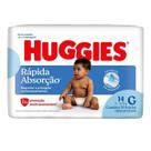 Fralda Huggies Rápida Absorção Jumbinho G 14 Unidades Fralda Huggies Rápida Absorção Jumbinho G 14 Unidades
