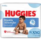 Fralda Huggies Rápida Absorção XXG com 26 unidades