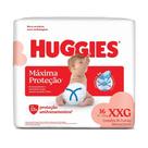 Fralda Huggies Supreme Care Tamanho XXG 14-20kg com 16 Fraldas Descartáveis