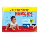 Fralda Huggies Tripla Proteção Mega