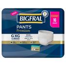 Fralda Incontinência Bigfral Pants Unissex Premium G/XG 16un Fralda Incontinência Bigfral Pants Unissex Premium G/XG 16un