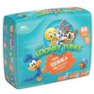 Fralda Infantil Descartável Looney Tunes Jumbinho M 20unid.