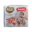 Fralda Infantil Descartável Love Care Pants Tamanho M (MILI) - Pacote com 36 Unidades