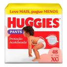 Fralda Infantil Huggies Supreme Care Pants XG com 48 unidades Fralda Infantil Huggies Supreme Care Pants XG com 48 unidades