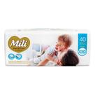 Fralda Infantil Love & Care XXG Mega 40 Unidades - Mili
