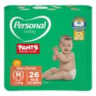Fralda Infantil Personal Baby Pants Protect & Sec M 26 und