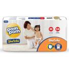 Fralda Infantil Pom Pom Shortinho Tamanho M C/ 34 unidades