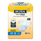 Fralda Intima Bigfral Derma Plus Adulto Pct c/ 8 un M