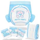 Fralda Littleforbig estampada para adultos, 10 peças M