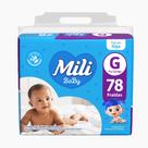 Fralda Mili Baby Giga G - 78 Unidades
