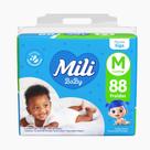 Fralda Mili Baby Giga M - 88 Unidades