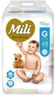Fralda Mili Love e Care G 48 unidades