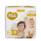 Fralda Mili Love e Care Jumbo XXXG - 18 Unidades