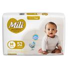 Fralda Mili Love e Care Mega M - 52 Unidades