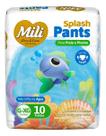 Fralda Mili Para Nadar Splash Piscina G/xg - 10 Unidades