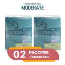 Fralda Moderate geriátrica adulto kit 2 pacotes