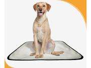 Fralda móvel pet para cachorros lavável 1un M 60x80 cm
