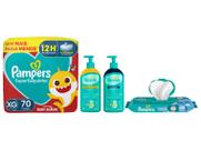 Fralda Pampers Baby Shark XG 11 a 15kg 70