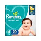 Fralda Pampers Confort Sec M 70 Unidades Fralda Pampers Confort Sec M 70 Unidades