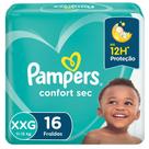 Fralda Pampers Confort Sec Pacotão Tamanho XXG 16 Unidades
