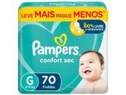Fralda Pampers Confort Sec Tam. G 9 a 13kg
