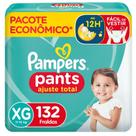Fralda Pampers Pants Ajuste Total XG com 132un Fralda Pampers Pants Ajuste Total XG com 132un