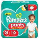 Fralda Pampers Pants G com 16 Unidades