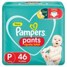 Fralda pampers pants mega p