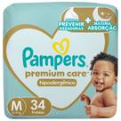 Fralda Pampers Premium Care Tamanho M Pacote Mega 34 Fraldas Descartáveis Fralda Pampers Premium Care Tamanho M Pacote Mega 34 Fraldas Descartáveis