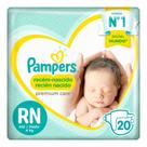 Fralda Pampers Recém-Nascido Premium Care RN 20 Unidades Fralda Pampers Recém-Nascido Premium Care RN 20 Unidades