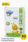 Fralda pants baby bee free xg 66un 11-16kg Fralda pants baby bee free xg 66un 11-16kg