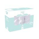 FRALDA PAPI SOFT COM BAINHA BRANCO - 5 UNIDADES - 68x68cm