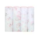 Fralda Papi Soft Estampada 70CmX70Cm Flores