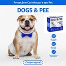 Fralda para cachorro,Pet Macho ,M,G -12 unidades -Envio Imediato