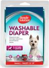 Fralda para cães, solução simples, lavável, feminina, pequena, 1 pacote