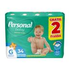 Fralda Personal Baby Protect & Sec Mega - Tam G - 34 unidades - ATACADO BARATO Fralda Personal Baby Protect & Sec Mega - Tam G - 34 unidades - ATACADO BARATO