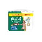 Fralda Personal Baby Total Protect Pants Tamanho G com 70 Unidades Leve Mais Pague Menos