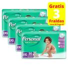 Fralda Personal Hiper XXG até 14 kg 4 Pacotes Com 50 Unidades Cada