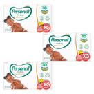 Fralda Personal Premium Hiper XG 3 Pacotes Com 50 Unidades Cada