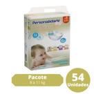 Fralda Personalidade Total Care 1 Pacote Tamanho G Com 54 Unidades
