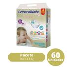 Fralda Personalidade Total Care 1 Pacote Tamanho M Com 60 Unidades
