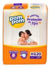 Fralda Pom Pom Derma Protek Jumbo Xg Com 20 Tiras Fralda Pom Pom Derma Protek Jumbo Xg Com 20 Tiras